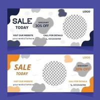 Social Media Cover Banner vector