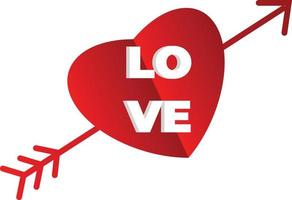 Valentines Day Love Sign Vector