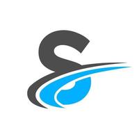 Letter S Logo Design For Marketing And Finance Business vector
