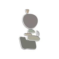 Rock Balance Logo vector