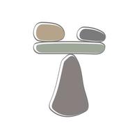 Rock Balance Logo vector