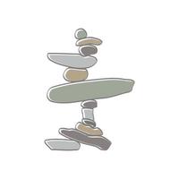 Rock Balance Logo vector