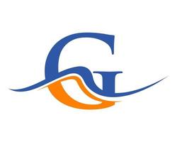 Initial Letter G Logo Design. Monogram and Creative Alphabet Logotype Vector Template