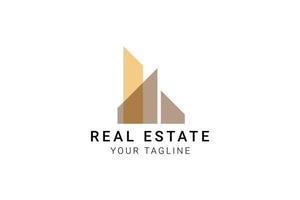 Real Estate Logo Design Template vector