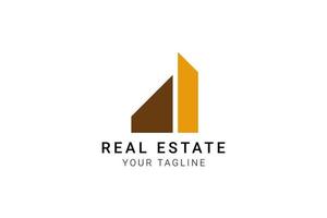 Real Estate Logo Design Template vector