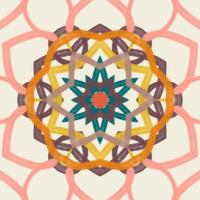 Abstract kaleidoscope background. Beautiful kaleidoscope seamless pattern. Multicolor mosaic texture. Seamless kaleidoscope texture. Unique kaleidoscope design vector