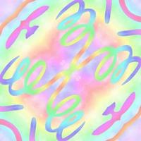 Moving colorful lines of abstract background vector