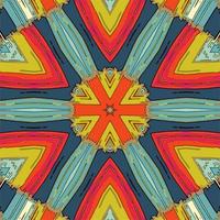 Abstract kaleidoscope background. Beautiful kaleidoscope seamless pattern. Multicolor mosaic texture. Seamless kaleidoscope texture. Unique kaleidoscope design vector