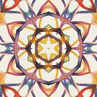 Abstract kaleidoscope background. Beautiful kaleidoscope seamless pattern. Multicolor mosaic texture. Seamless kaleidoscope texture. Unique kaleidoscope design vector