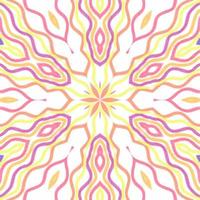 Abstract kaleidoscope background. Beautiful kaleidoscope seamless pattern. Multicolor mosaic texture. Seamless kaleidoscope texture. Unique kaleidoscope design vector