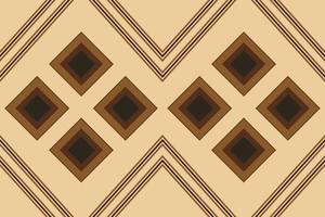 Ethnic fabric pattern geometric style. Sarong Aztec Ethnic oriental pattern traditional orange background. Abstract,vector,illustration. use for texture,clothing,wrapping,decoration,carpet. vector