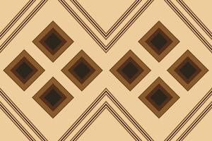 Ethnic fabric pattern geometric style. Sarong Aztec Ethnic oriental pattern traditional orange background. Abstract,vector,illustration. use for texture,clothing,wrapping,decoration,carpet. vector