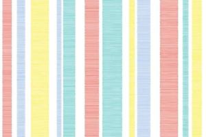 Seamless ikat vector white colorful background fabric pattern stripe unbalance stripe patterns cute vertical blue pink yellow pastel color stripes different size grid fabric colorful illustration.