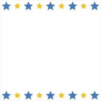 Stars template design vector