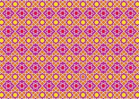 abstract pattern design with islamic concept vector
