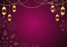 background design with islamic and ramadan theme vector