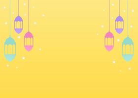 background design with islamic and ramadan theme vector