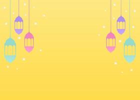 background design with islamic and ramadan theme vector