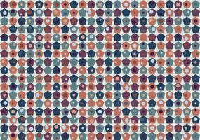 Colorful geometric pentagon background. seamless pattern vector