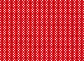 White dots on red background. Textile in peas. Seamless pattern. Polka dots backdrop. vector