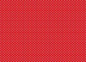 puntos blancos sobre fondo rojo. textil en guisantes. patrón sin costuras telón de fondo de lunares. vector