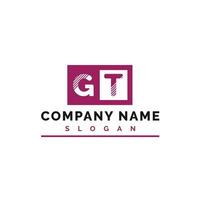 GT Letter Logo Design vector
