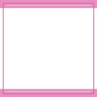 Pink and white square background color with stripe line shape. Suitable for social media post and web internet ads. Template layout. Frame, boarder for text, picture, advertisement. Empty space. vector