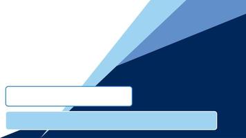plantilla de diseño de banner horizontal azul moderno. antecedentes comerciales con espacio para el texto y la imagen. vector