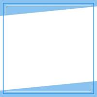 Blue and white background color with stripe line shape. Suitable for social media post and web internet ads. Template layout. Frame, boarder for text, picture, advertisement. Empty space. vector