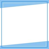 Blue and white background color with stripe line shape. Suitable for social media post and web internet ads. Template layout. Frame, boarder for text, picture, advertisement. Empty space. vector