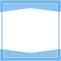 Blue and white background color with stripe line shape. Suitable for social media post and web internet ads. Template layout. Frame, boarder for text, picture, advertisement. Empty space. vector