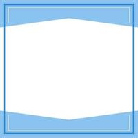 Blue and white background color with stripe line shape. Suitable for social media post and web internet ads. Template layout. Frame, boarder for text, picture, advertisement. Empty space. vector