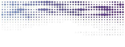 Abstract halftone banner design. Space for text. Dots pattern. Dynamic texture. vector