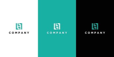 HL monogram or initial HL logo design inspiration vector