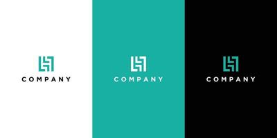 HL monogram or initial HL logo design inspiration vector