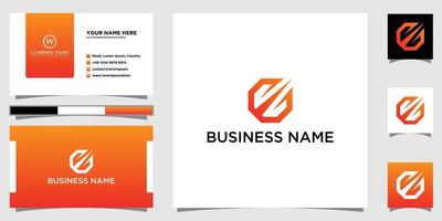 Logo of Luxury Wealth Company that is about freedom. Logo design and business card. vector