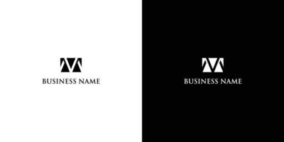 Initial Letter M Linked Logo.Usable for Business and Branding Logos. Flat Vector Logo Design Template Element.