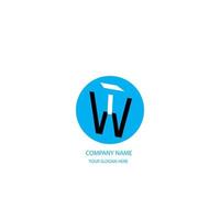 WT Text Logo vector