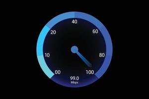 Satisfaction speed meter vector design.