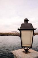 Outdoor lamp view photo