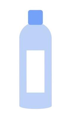 bottle template for cream, shampoo or lotion