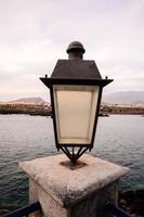 Outdoor lamp view photo