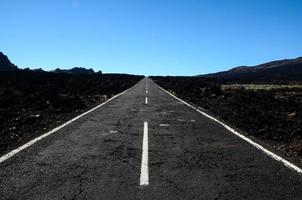 Scenic road view photo