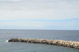 Scenic pier view photo