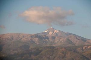 Scenic mountains view photo