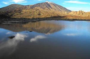 Scenic mountains view photo