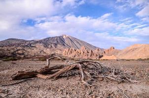 Scenic mountains view photo