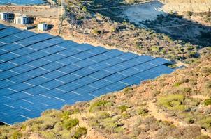 Solar panel view photo