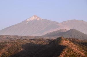 Scenic mountains view photo