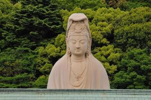 Ancient Buddhist temple in East Asia photo